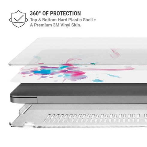 Violet Harmony (Hummingbird) MacBook Cases