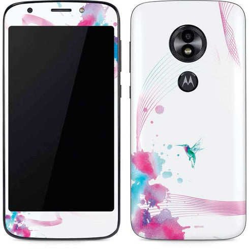 Violet Harmony (Hummingbird) Moto E5 Play Skin