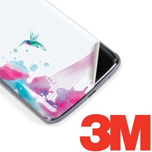 Violet Harmony (Hummingbird) Moto E5 Plus Skin