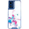 Violet Harmony (Hummingbird) Moto G 5G (2024) Clear Case