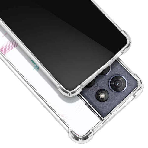 Violet Harmony (Hummingbird) Moto G Play 5G (2025) Clear Case