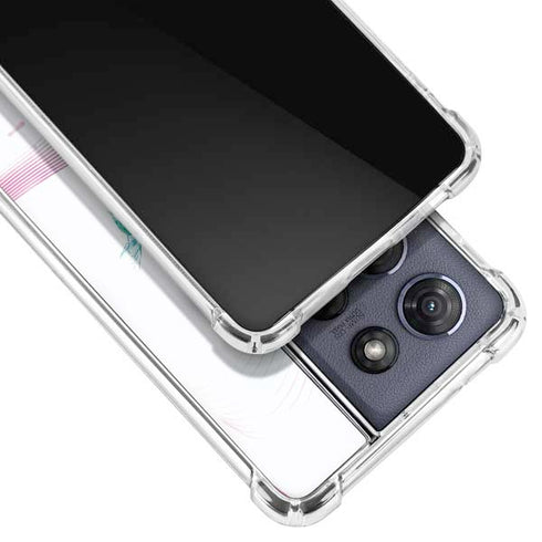 Violet Harmony (Hummingbird) Moto G Power 5G (2025) Clear Case