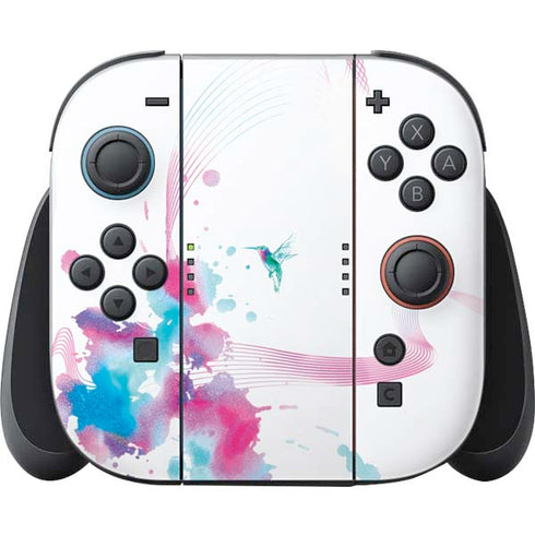 Violet Harmony (Hummingbird) Nintendo Switch 2 (2025) Joy-Con Controller Skin