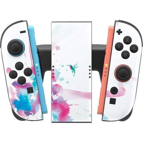 Violet Harmony (Hummingbird) Nintendo Switch 2 (2025) Joy-Con Controller Skin