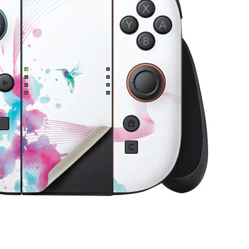 Violet Harmony (Hummingbird) Nintendo Switch 2 (2025) Joy-Con Controller Skin