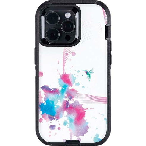 Violet Harmony (Hummingbird) Otterbox Defender iPhone Skin