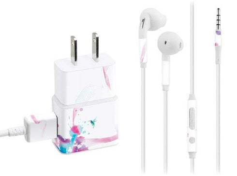 Violet Harmony (Hummingbird) Phone Charger Skin