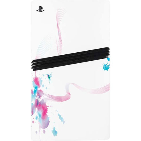 Violet Harmony (Hummingbird) PS5 Pro Console Skin