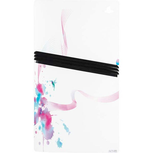 Violet Harmony (Hummingbird) PS5 Pro Console Skin