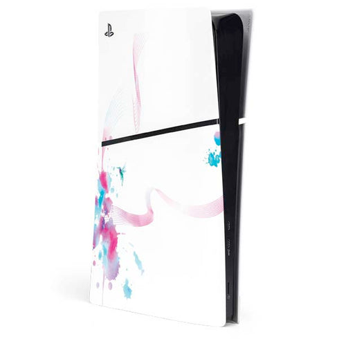Violet Harmony (Hummingbird) PS5 Slim Digital Edition Console Skin
