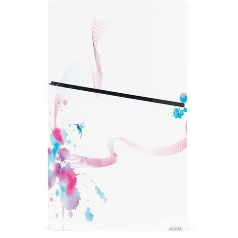 Violet Harmony (Hummingbird) PS5 Slim Digital Edition Console Skin