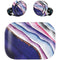 Violet Watercolor Geode Amazon Echo Buds Skin