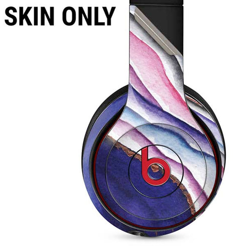Violet Watercolor Geode Beats Solo 3 Wireless Skin