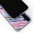 Violet Watercolor Geode Galaxy A55 5G Clear Case