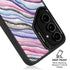 Violet Watercolor Geode Galaxy S25 Plus Kickstand Case