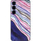 Violet Watercolor Geode Galaxy S24 Plus Skin
