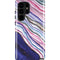 Violet Watercolor Geode Galaxy S25 Ultra Impact Case