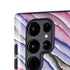 Violet Watercolor Geode Galaxy S25 Ultra Impact Case