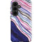 Violet Watercolor Geode Galaxy S26 Impact Case