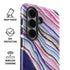 Violet Watercolor Geode Galaxy S26 Plus Impact Case