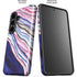 Violet Watercolor Geode Galaxy S26 Plus Impact Case