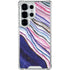 Violet Watercolor Geode Galaxy S26 Ultra Clear Case