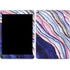 Violet Watercolor Geode iPad Skins