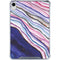 Violet Watercolor Geode iPad 11th Gen (2025) Clear Case