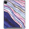 Violet Watercolor Geode iPad Cases