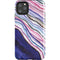 Violet Watercolor Geode iPhone Cases