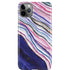 Violet Watercolor Geode iPhone Cases