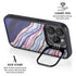 Violet Watercolor Geode iPhone 15 Pro Kickstand Case