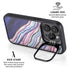 Violet Watercolor Geode iPhone 16 Pro Kickstand Case