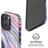 Violet Watercolor Geode iPhone 16 Pro Magsafe Impact Case