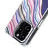 Violet Watercolor Geode iPhone 16 Pro Max MagSafe Case