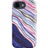 Violet Watercolor Geode iPhone 16e Impact Case