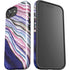 Violet Watercolor Geode iPhone 16e Impact Case