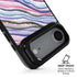 Violet Watercolor Geode iPhone 17 Air Kickstand Case