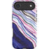 Violet Watercolor Geode iPhone 17 Air Magsafe Impact Case