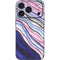 Violet Watercolor Geode iPhone 17 Pro Skin