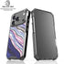 Violet Watercolor Geode iPhone 18 Pro Clear Case