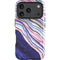 Violet Watercolor Geode iPhone 18 Pro Max Impact Case