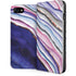 Violet Watercolor Geode iPhone Cases