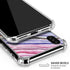 Violet Watercolor Geode iPhone X/XS Clear Case