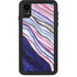 Violet Watercolor Geode iPhone Cases