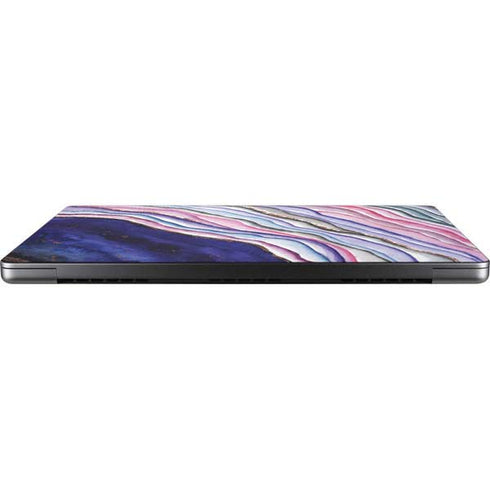 Violet Watercolor Geode Apple MacBook Pro 14-inch Skin