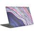 Violet Watercolor Geode MacBook Skins