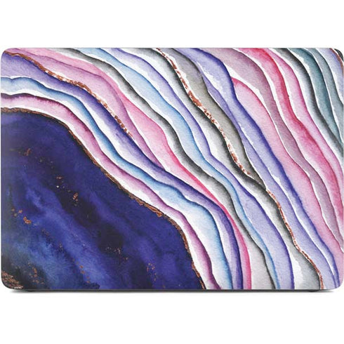 Violet Watercolor Geode Apple MacBook Pro 16-inch Skin