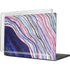 Violet Watercolor Geode MacBook Cases