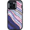 Violet Watercolor Geode Otterbox Defender iPhone Skin